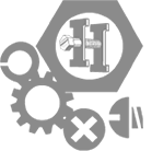 Industrial Hardware Idaho Logo. Click to go to home page